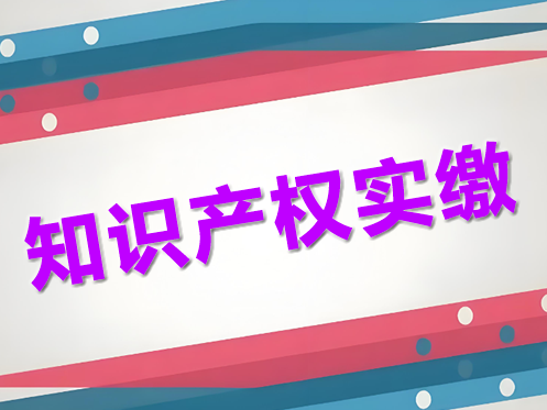 知識產權實繳 知識產權實繳